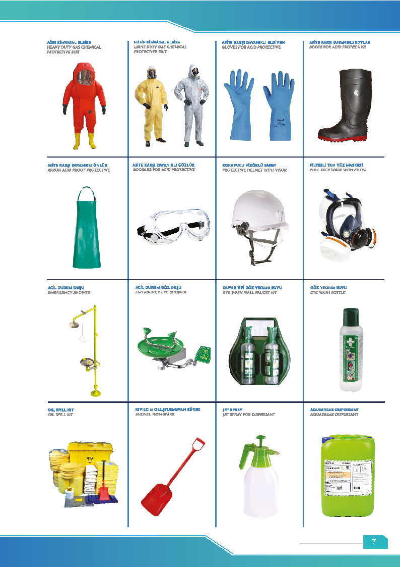 Chemical Protective Suits